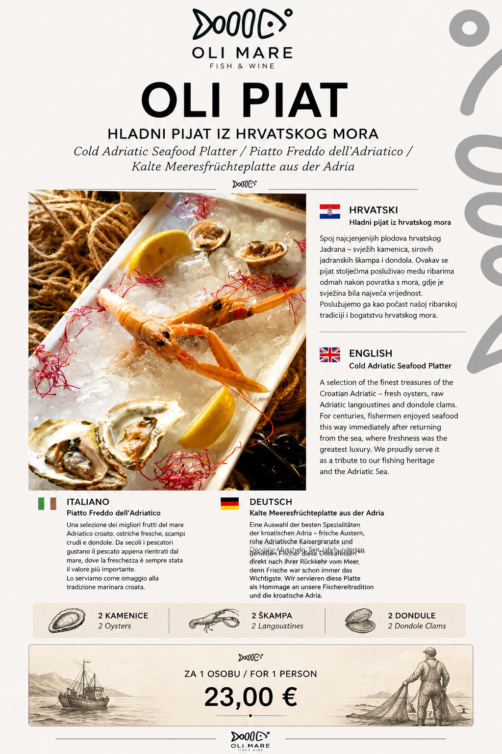 Oli Piat – hladni pijat iz hrvatskog mora