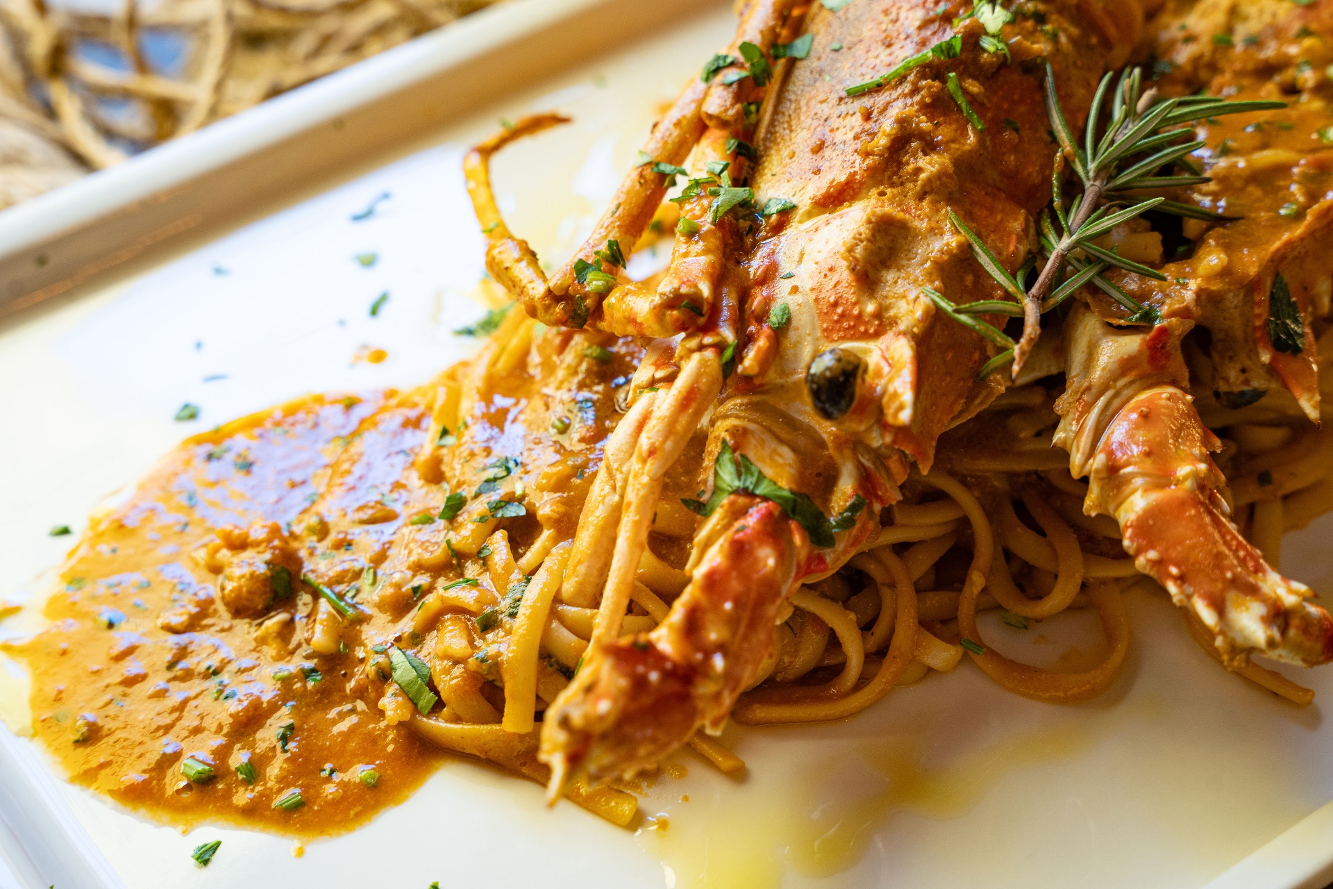 Oli Mare – lobster spaghetti, Poreč